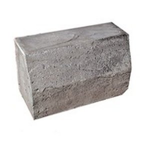 Бордюр из искусственного камня Kamrock 75610 высокий серый