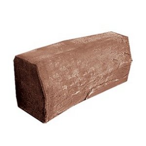 Бордюр из искусственного камня Kamrock 76075 высокий вогнутый коричневый