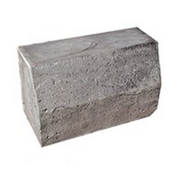 Бордюр из искусственного камня Kamrock 75610 высокий серый