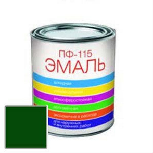Эмаль Colorist ПФ-115 0,9 кг зелёная