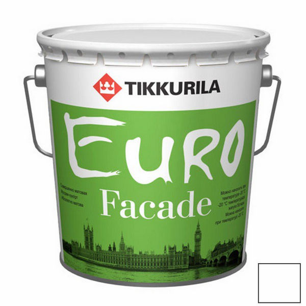 Краска Tikkurila Euro Facade KB 9 л