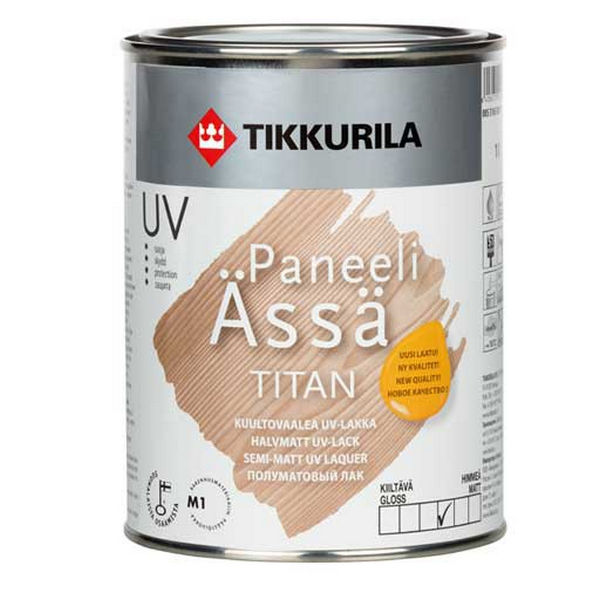 Лак Tikkurila Paneli Assa Titan полуматовый 10 л