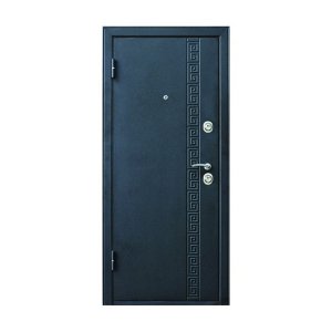 Дверь входная металлическая Дверной континент Трио Орех левая 860х2060 мм