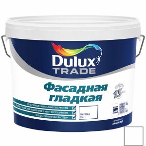 Краска Dulux Trade Фасадная гладкая 5 л