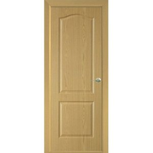 Дверное полотно Мариам Классика ламинированное Светлый дуб глухое