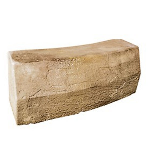 Бордюр из искусственного камня Kamrock 76046 высокий выгнутый бежевый