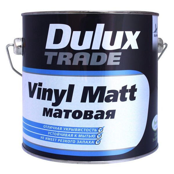 Краска Dulux Trade Vinyl Matt BW 10 л