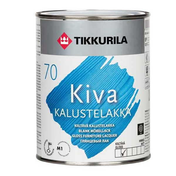 Лак Tikkurila Kiva EP глянцевый 2,7 л