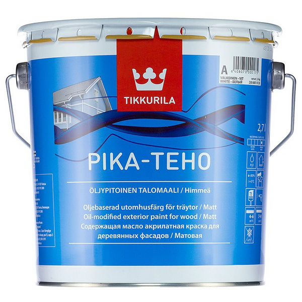 Краска для домов Tikkurila Pika-Teho (C) 9 л